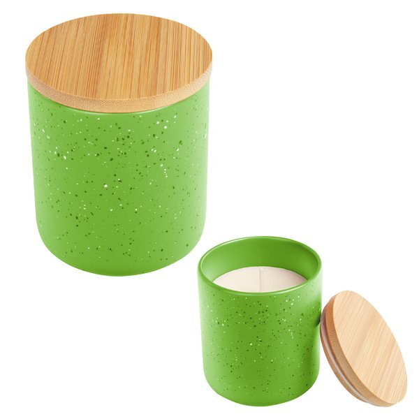 Campfire Retro Granite Design Candle