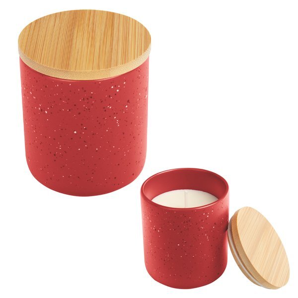 Campfire Retro Granite Design Candle