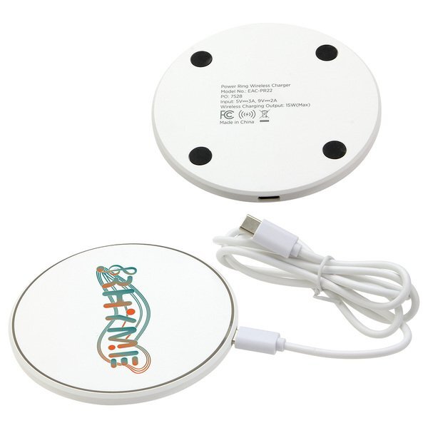 Power Ring 15W Wireless Charger w/ Ambient Light