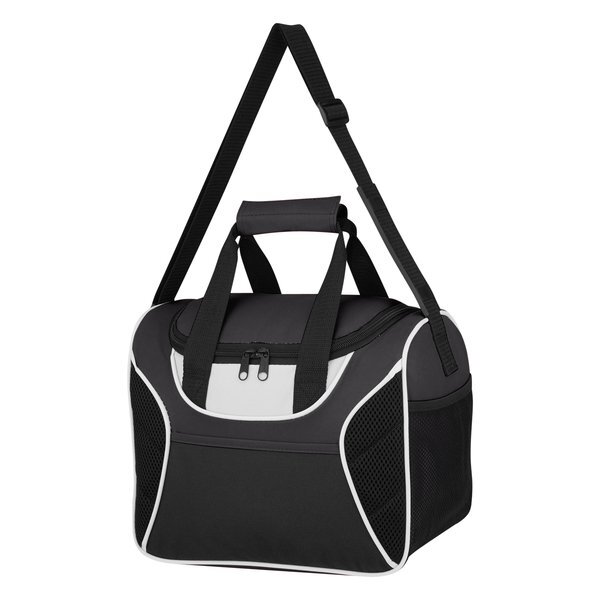Mesh Accent Polyester Cooler Bag