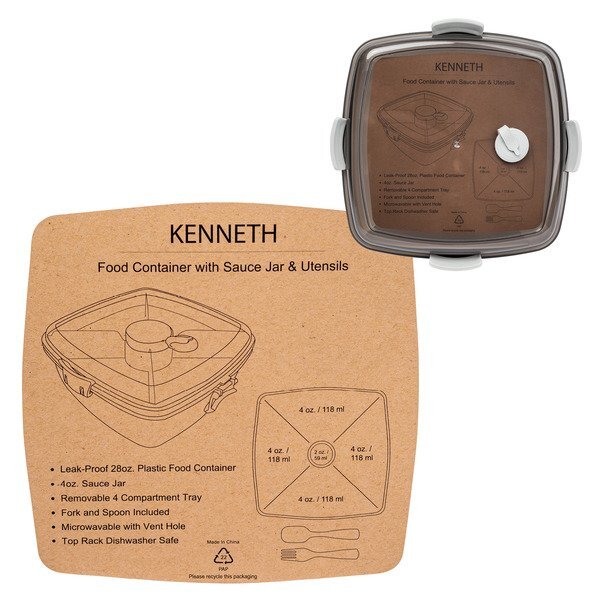 Kenneth Plastic Food Container