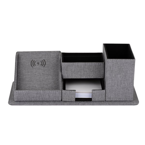 Amridge Wireless Charging Desk Organizer