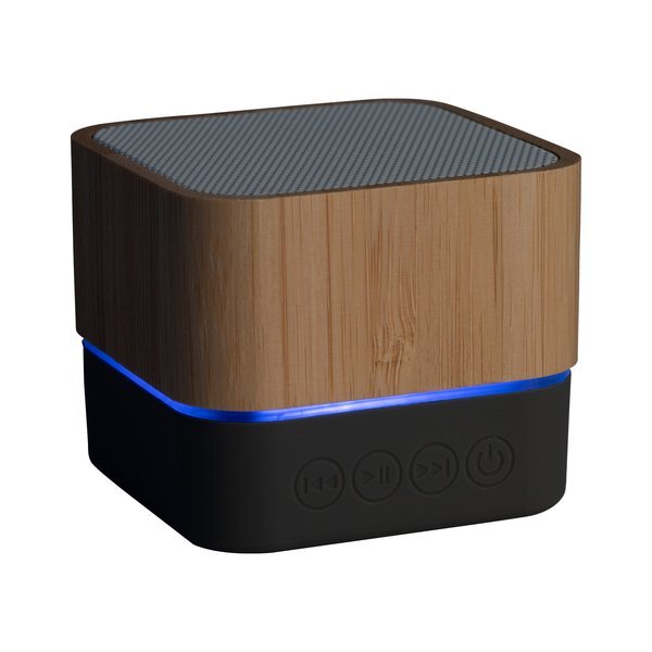 Cadence Bamboo Wireless Light-Up Speaker