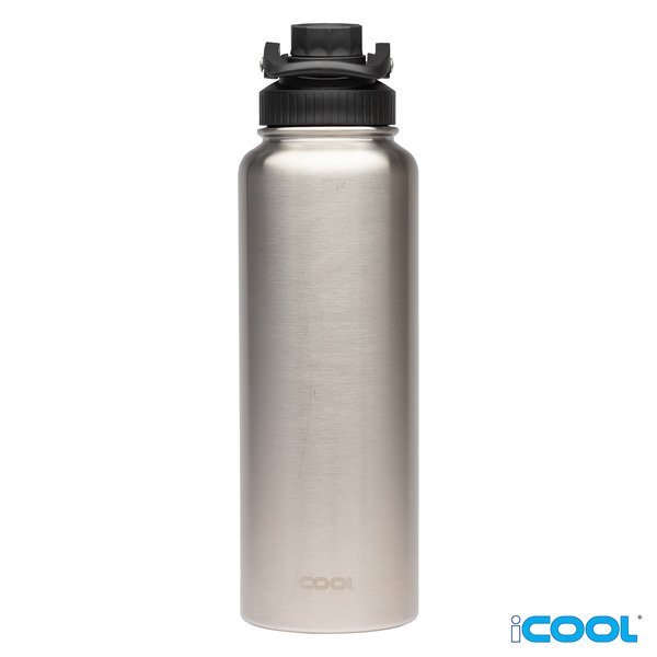 iCOOL® Durango Double Wall Stainless Steel Water Bottle, 40oz.