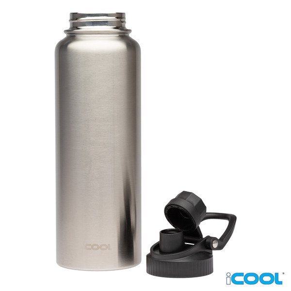 iCOOL® Durango Double Wall Stainless Steel Water Bottle, 40oz.