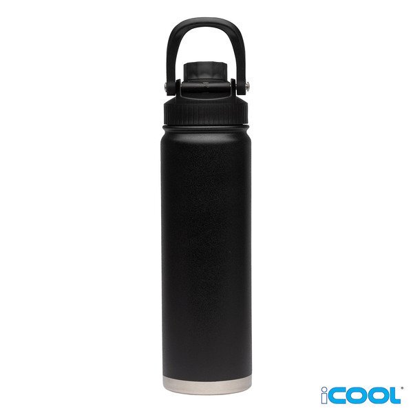 iCOOL® Durango Double Wall Stainless Steel Water Bottle, 24oz.