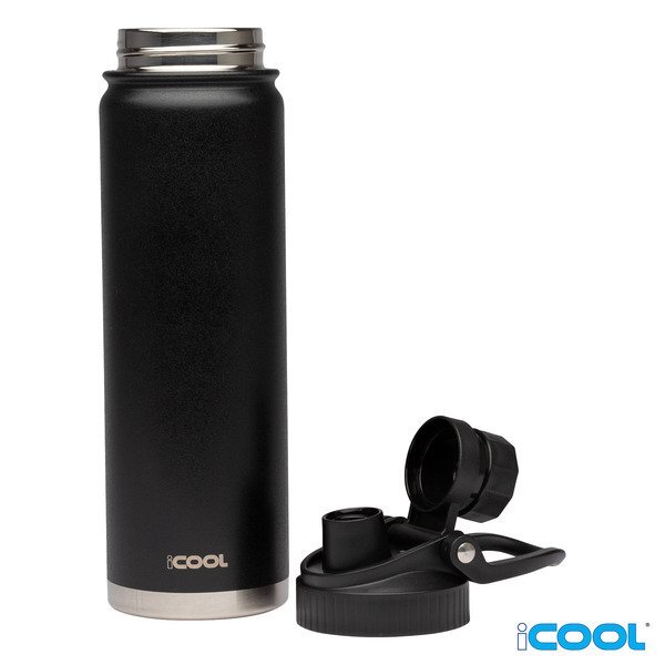 iCOOL® Durango Double Wall Stainless Steel Water Bottle, 24oz.