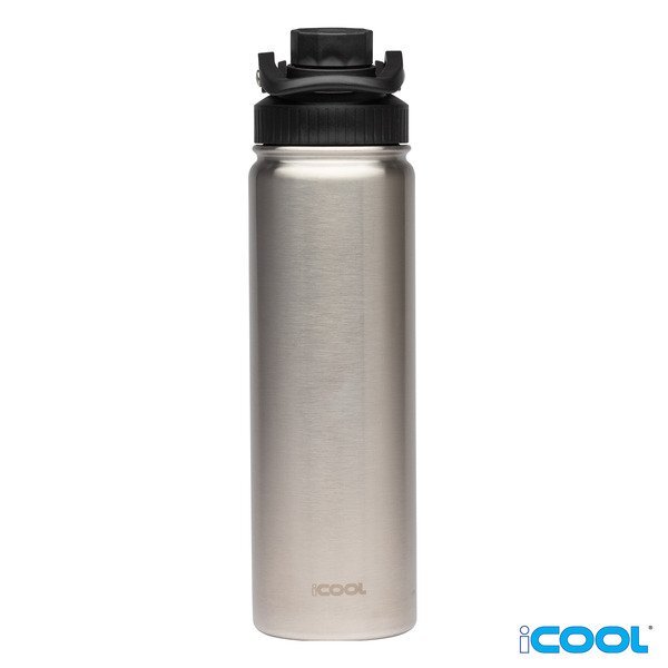 iCOOL® Durango Double Wall Stainless Steel Water Bottle, 24oz.