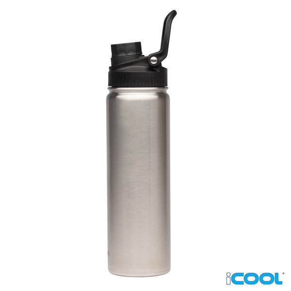 iCOOL® Durango Double Wall Stainless Steel Water Bottle, 24oz.