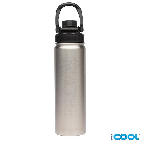 iCOOL® Durango Double Wall Stainless Steel Water Bottle, 24oz.