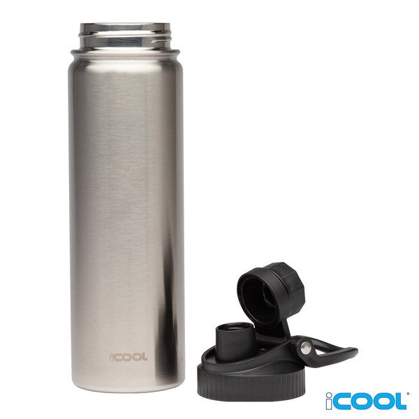 iCOOL® Durango Double Wall Stainless Steel Water Bottle, 24oz.