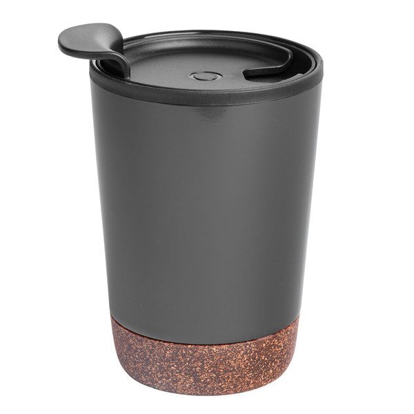 Zoe Stainless Steel Tumbler w/ Cork Base, 10oz.