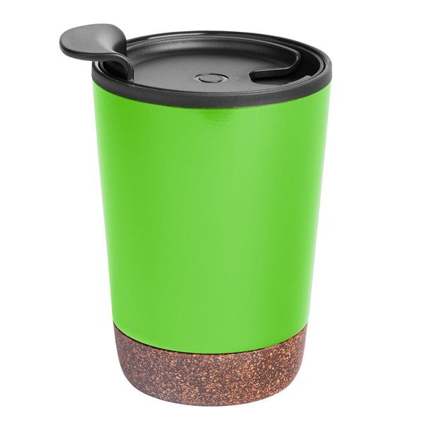 Zoe Stainless Steel Tumbler w/ Cork Base, 10oz.