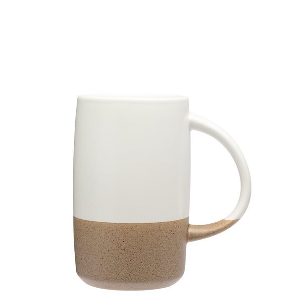 Santander Two-Tone Ceramic Mug, 17oz.