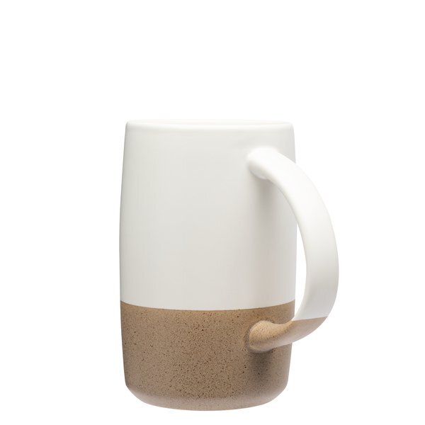 Santander Two-Tone Ceramic Mug, 17oz.