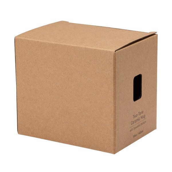 Arabica Two-Tone Ceramic Mug, 15oz.