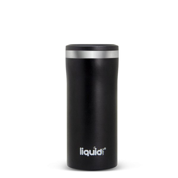 Liquid Fusion® Double Wall Stainless Steel Skinny Can Cooler, 12oz.