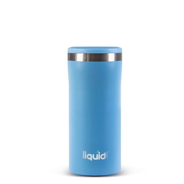 Liquid Fusion® Double Wall Stainless Steel Skinny Can Cooler, 12oz.
