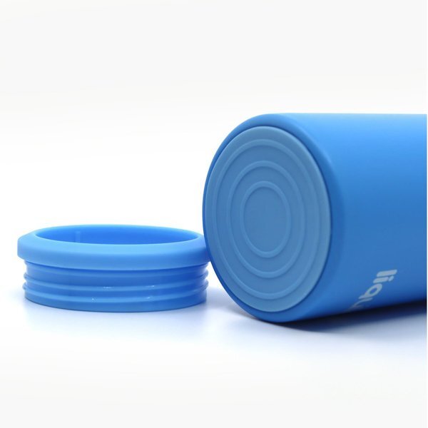 Liquid Fusion® Double Wall Stainless Steel Skinny Can Cooler, 12oz.