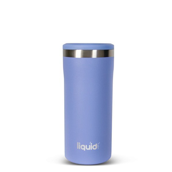 Liquid Fusion® Double Wall Stainless Steel Skinny Can Cooler, 12oz.