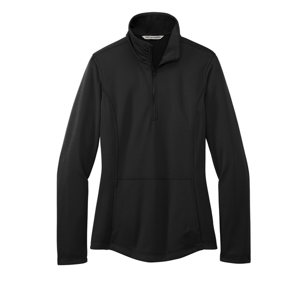 Port Authority® Smooth Fleece Ladies' 1/4 Zip