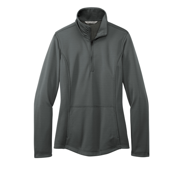 Port Authority® Smooth Fleece Ladies' 1/4 Zip