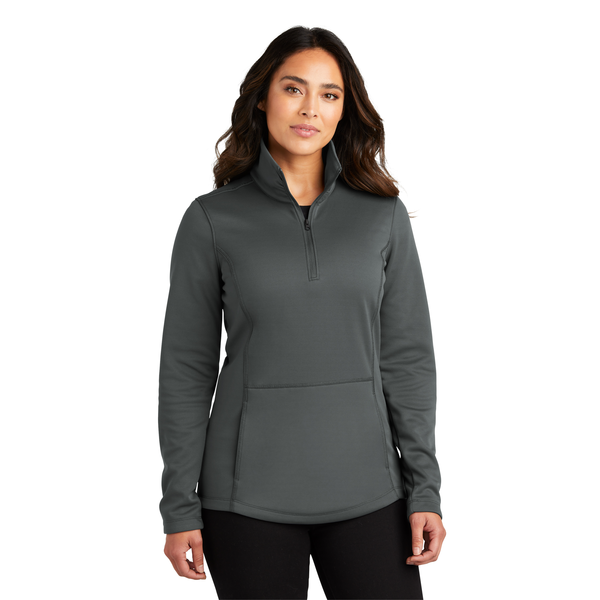 Port Authority® Smooth Fleece Ladies' 1/4 Zip