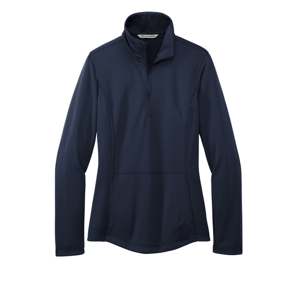 Port Authority® Smooth Fleece Ladies' 1/4 Zip