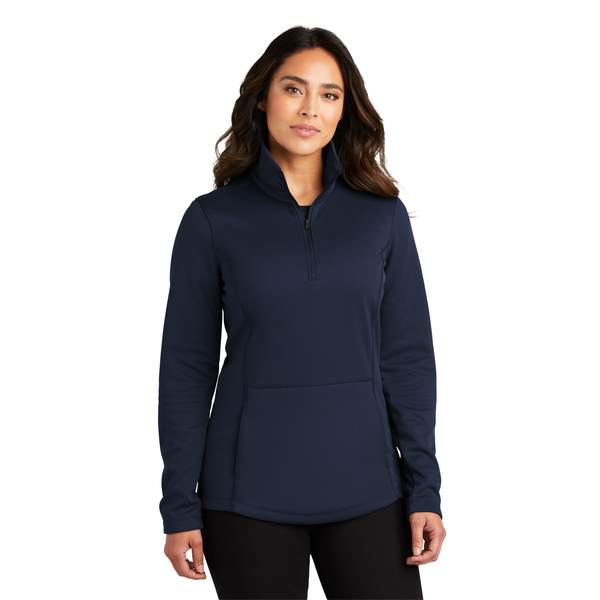 Port Authority® Smooth Fleece Ladies' 1/4 Zip