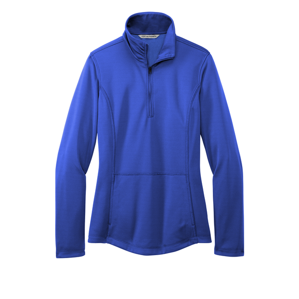 Port Authority® Smooth Fleece Ladies' 1/4 Zip