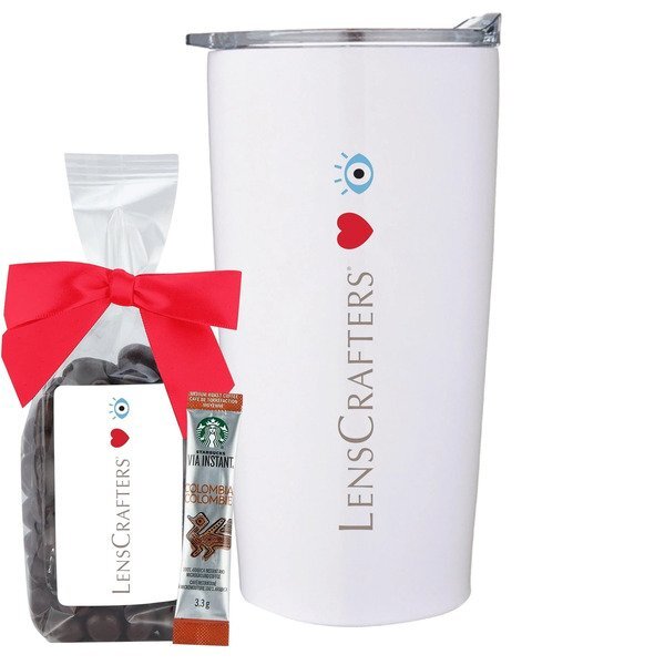 Starbucks® Coffee, Espresso Beans & Straight Tumbler Gift Set