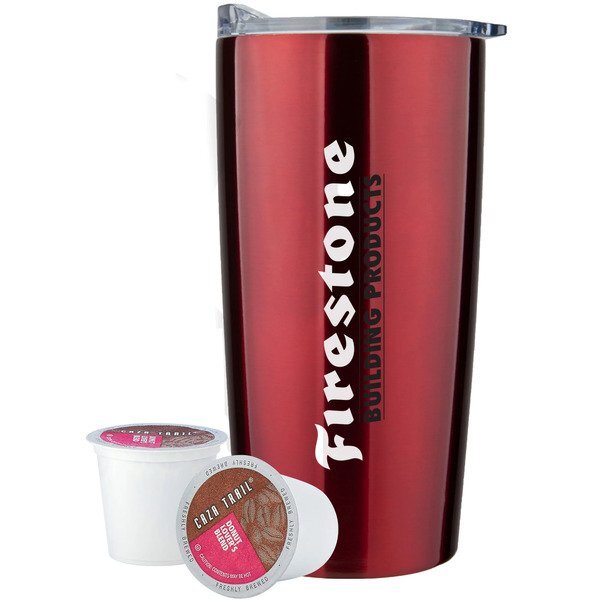 Coffee Pods & Straight Tumbler Gift Set