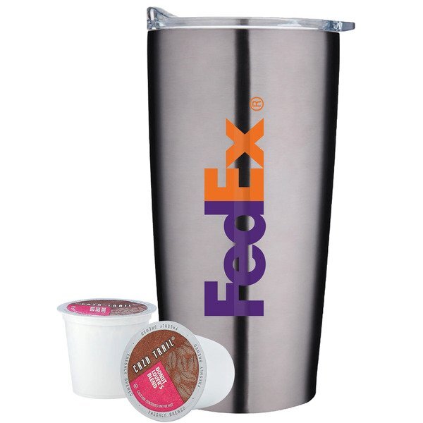 Coffee Pods & Straight Tumbler Gift Set