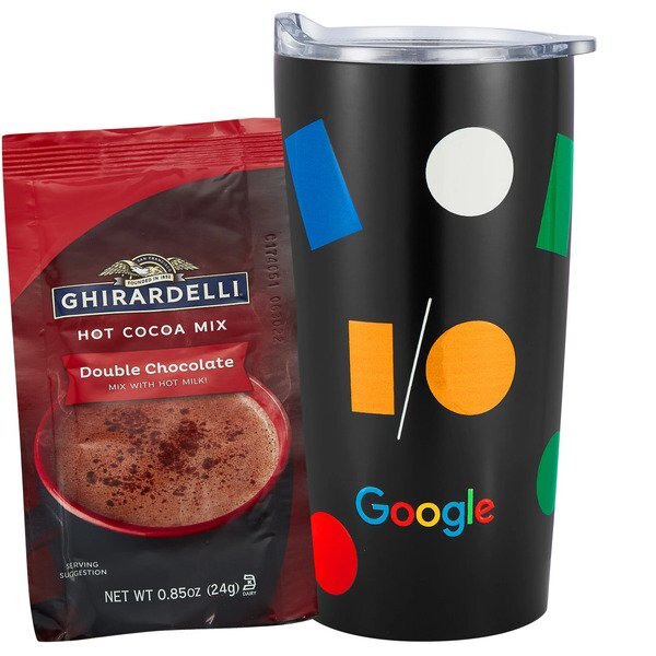 Ghirardelli® Hot Chocolate & Straight Tumbler Gift Set