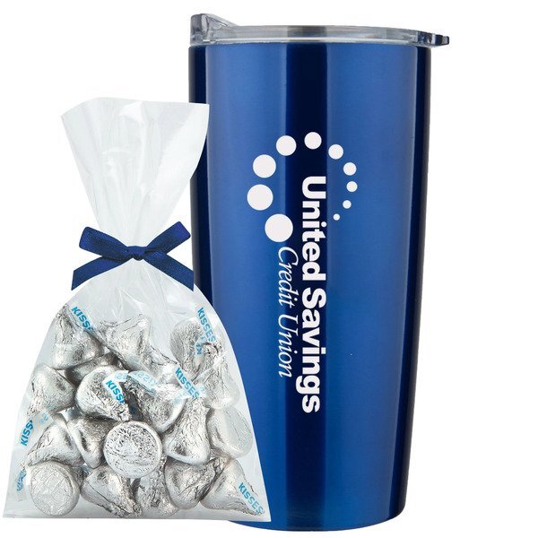 Hershey's® Kisses Mug Stuffer & Straight Tumbler Gift Set
