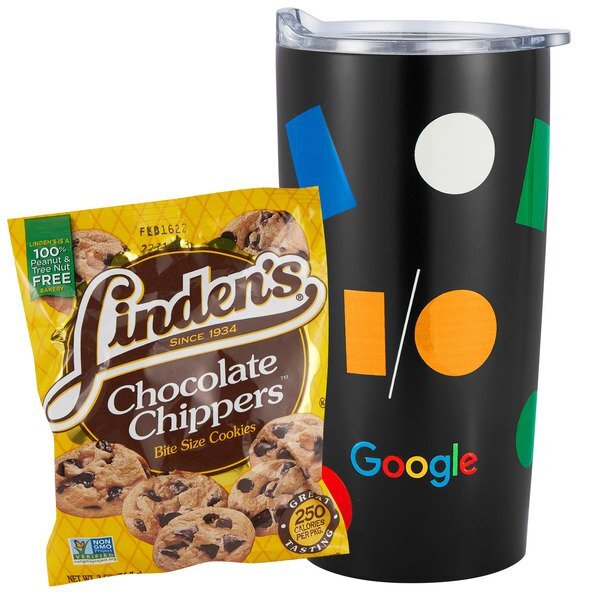 Linden's® Cookies & Straight Tumbler Gift Set