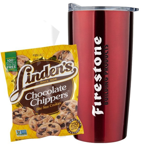 Linden's® Cookies & Straight Tumbler Gift Set