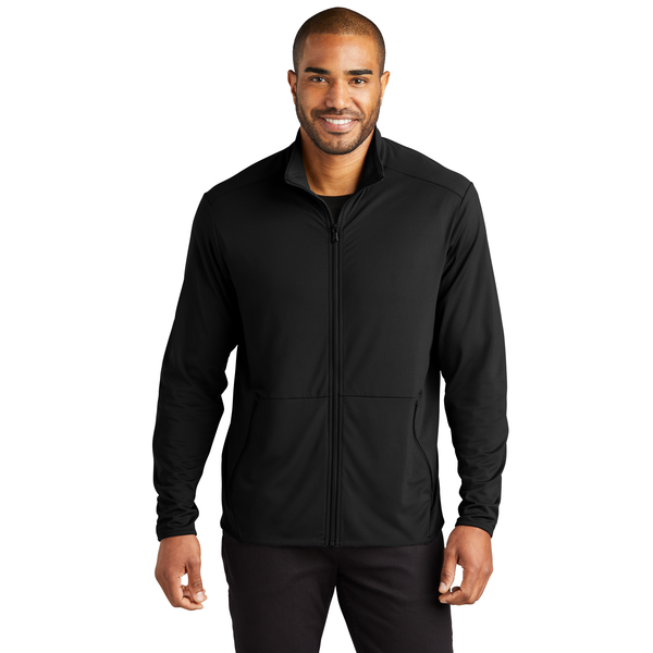 Port Authority® Accord Stretch Fleece Men's Full-Zip