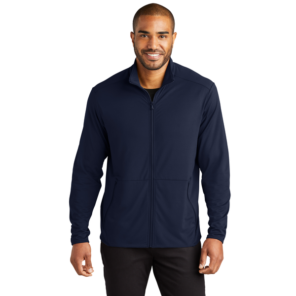 Port Authority® Accord Stretch Fleece Men's Full-Zip