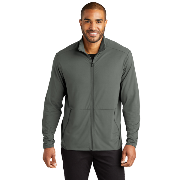 Port Authority® Accord Stretch Fleece Men's Full-Zip