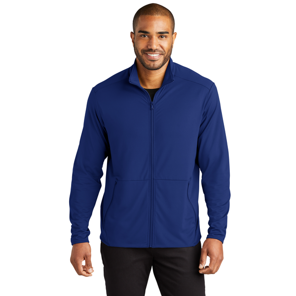 Port Authority® Accord Stretch Fleece Men's Full-Zip