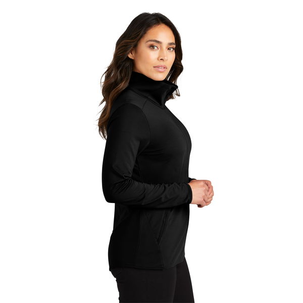 Port Authority® Accord Stretch Fleece Ladies' Full-Zip