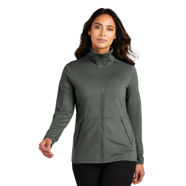 Port Authority® Accord Stretch Fleece Ladies' Full-Zip