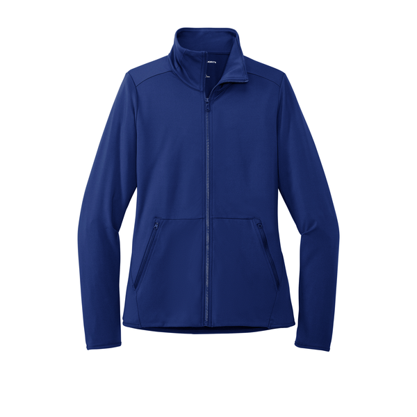 Port Authority® Accord Stretch Fleece Ladies' Full-Zip