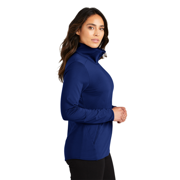 Port Authority® Accord Stretch Fleece Ladies' Full-Zip