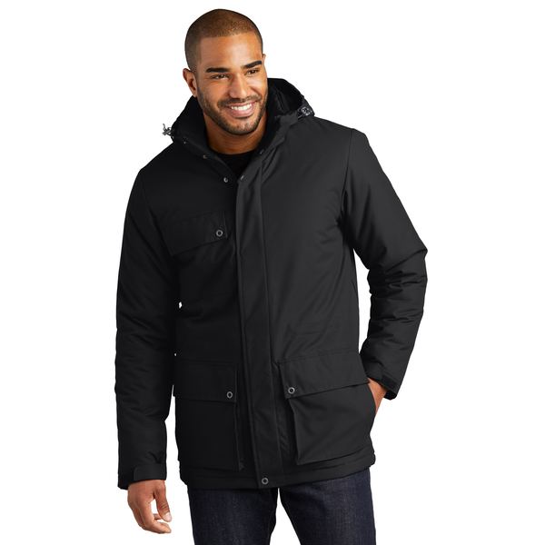Port Authority® Excursion Polyester Canvas Men's Parka