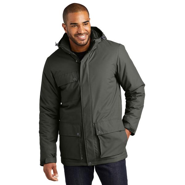 Port Authority® Excursion Polyester Canvas Men's Parka