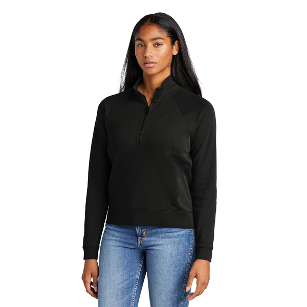 New Era® STS Cotton/Poly Ladies' 1/2 Zip