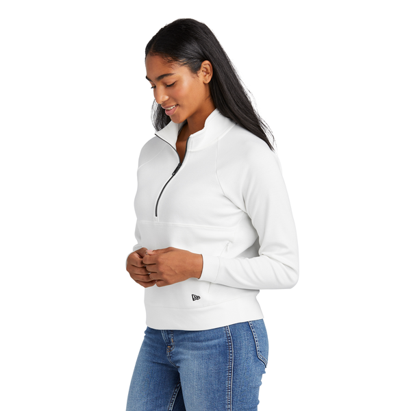 New Era® STS Cotton/Poly Ladies' 1/2 Zip