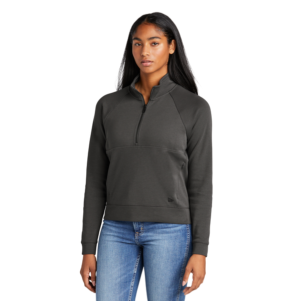 New Era® STS Cotton/Poly Ladies' 1/2 Zip